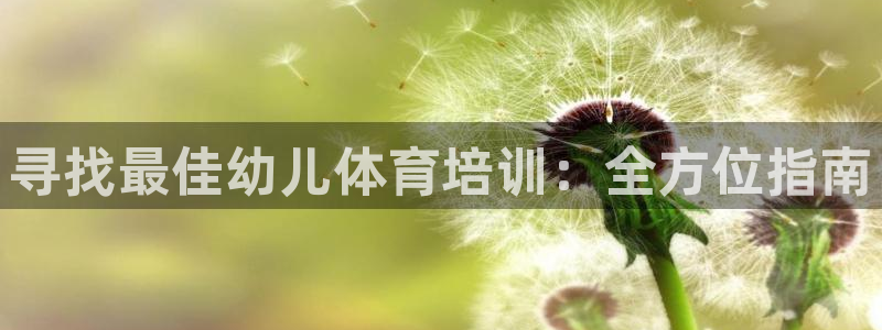 尊龙凯时人生就是搏技术实力：寻找最佳幼儿体育培训：全