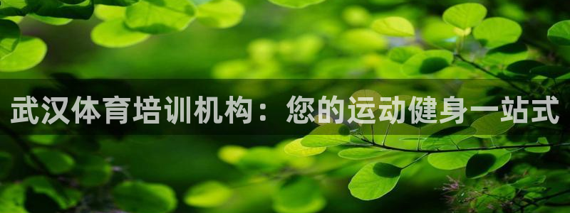 尊龙凯时一人生就是博登入：武汉体育培训机构：您的运动