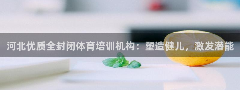 尊龙新版app首页：河北优质全封闭体育培训机构：塑造