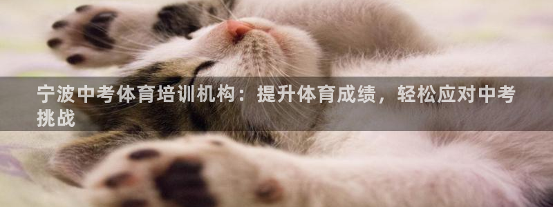 尊龙凯时app官网：宁波中考体育培训机构：提升体育成