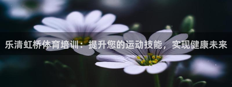 尊龙官方：乐清虹桥体育培训：提升您的运动技能，实现健康未来